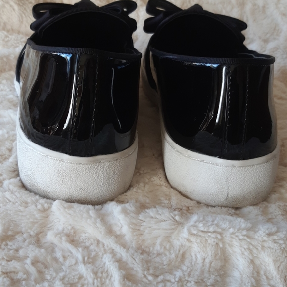 Michael Kors Collection Val Black Patent Slip-On - Picture 2 of 9